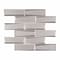 Andova Tiles SAMPLE-Daazen Borealis 2 in. x 6 in. Glass Mosaic Wall Tile SAM-ANDDAA968 - alternate 1